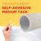 12" x 150' Frisket Masking Film Roll - Self-Adhesive Semi-Transparent Medium-Tack for Artists, Airbrush Graphics, Automotive Painting, Stencil Making, Design Transfer
